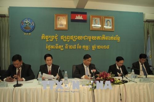 Bầu cử Thượng viện Campuchia: Gần 99,9% cử tri tham gia bầu cử